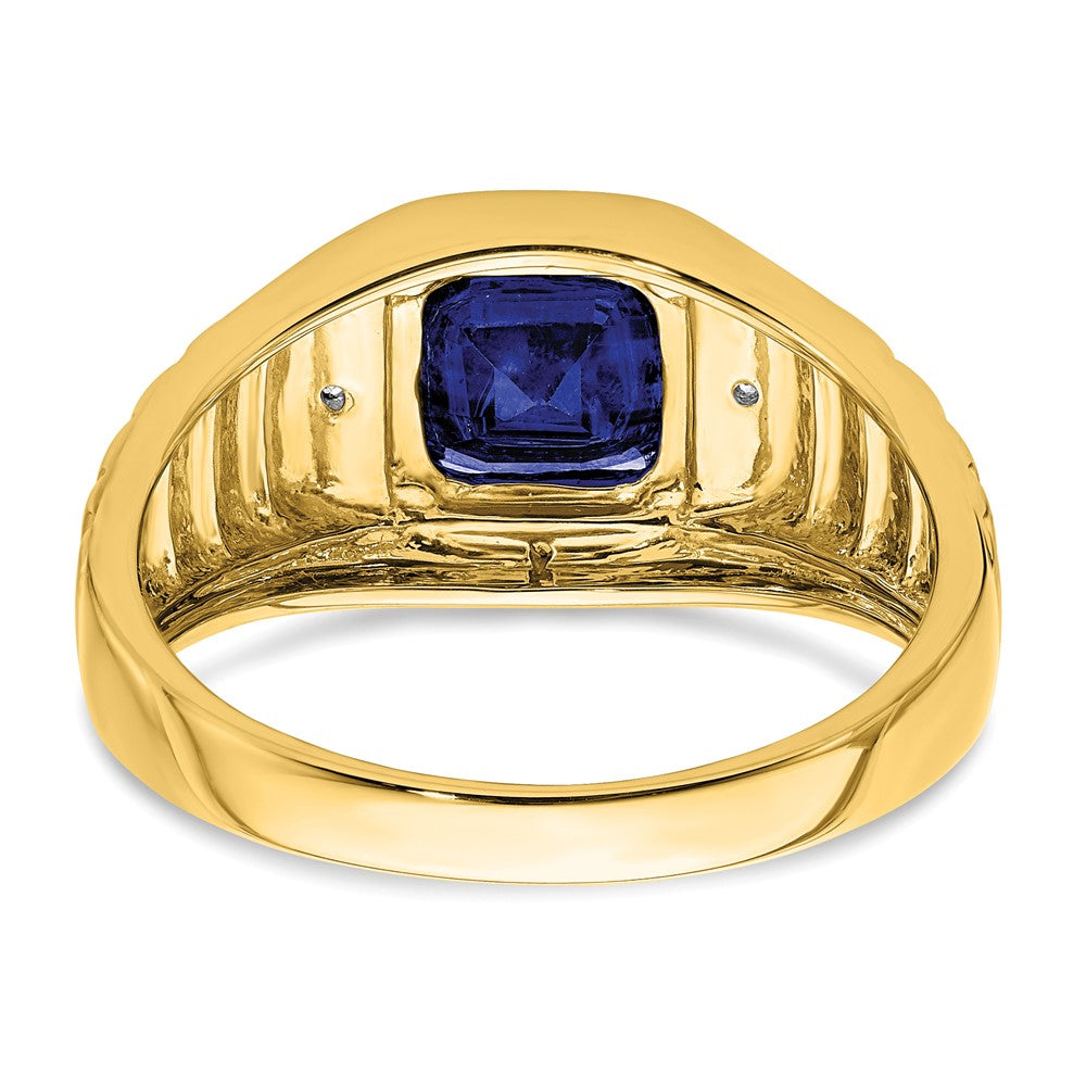 Men's Gemstone and Diamond Rings