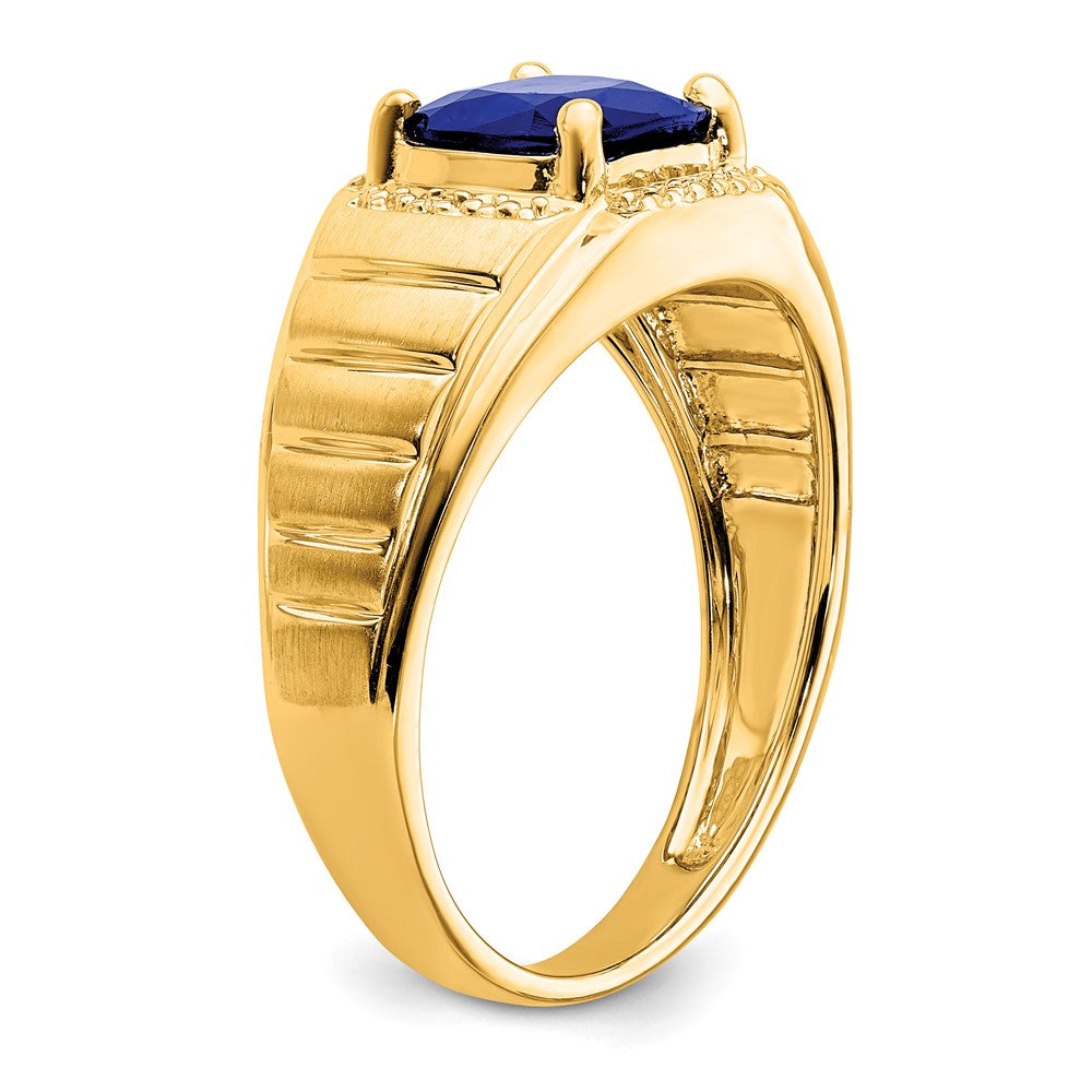 Men's Gemstone and Diamond Rings