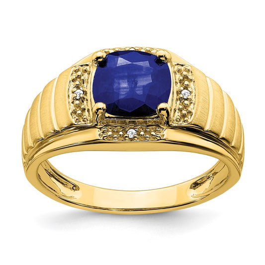 Men's Gemstone and Diamond Rings