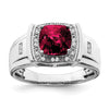Men's Gemstone and Diamond Rings