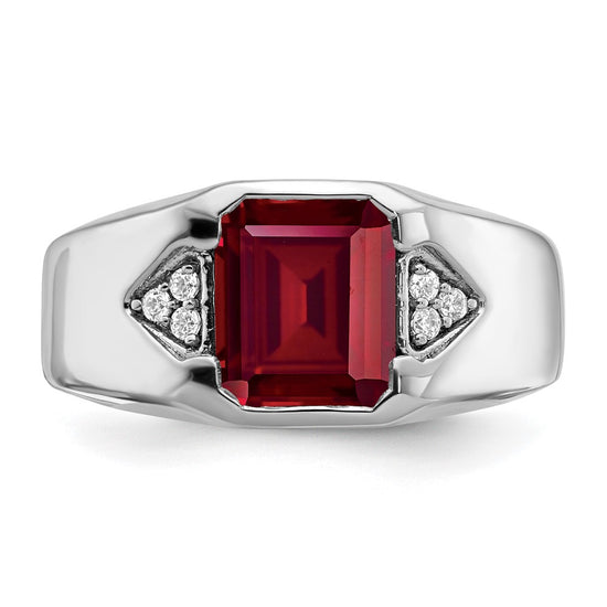 Men's Gemstone and Diamond Rings
