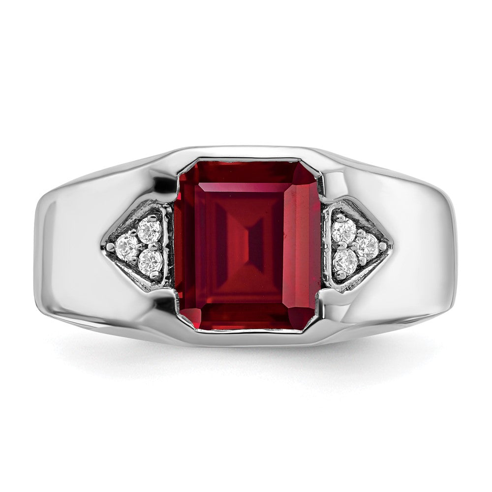 Men's Gemstone and Diamond Rings