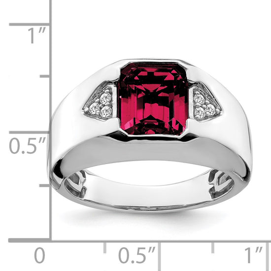 Men's Gemstone and Diamond Rings