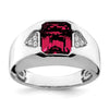 Men's Gemstone and Diamond Rings