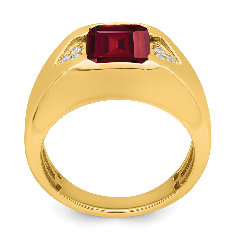 Men's Gemstone and Diamond Rings