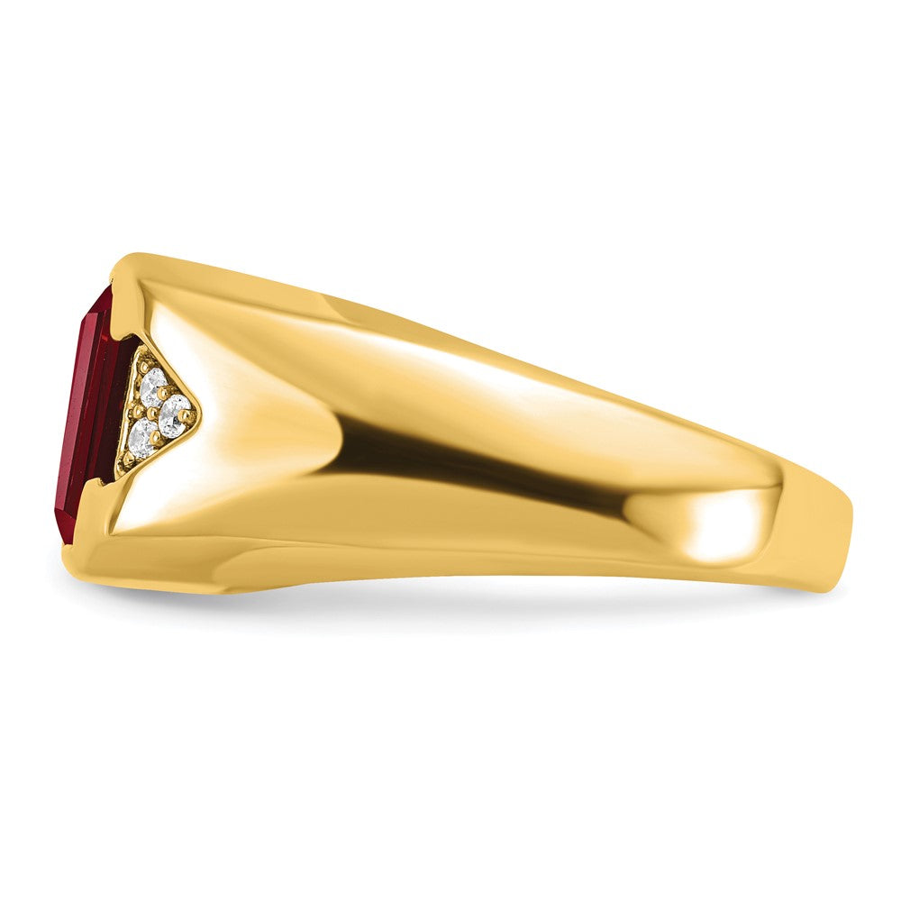 Men's Gemstone and Diamond Rings