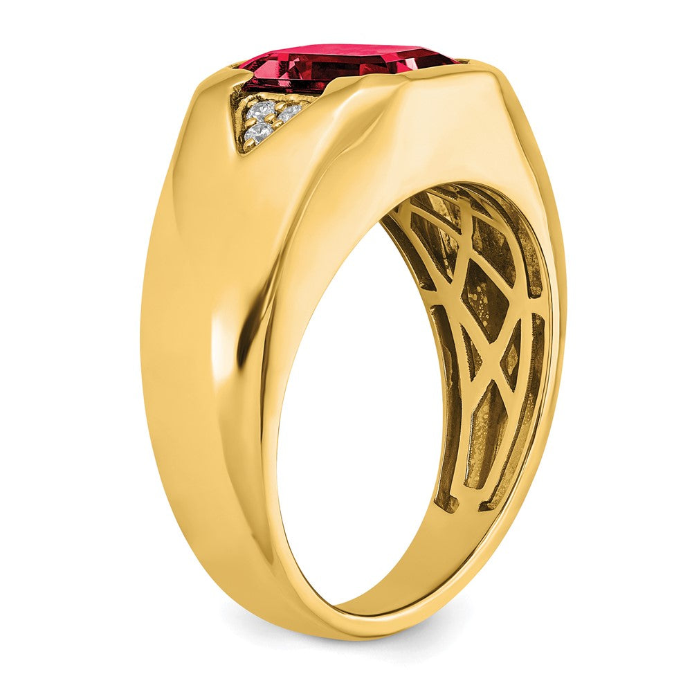 Men's Gemstone and Diamond Rings