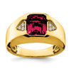 Men's Gemstone and Diamond Rings