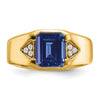 Men's Gemstone and Diamond Rings