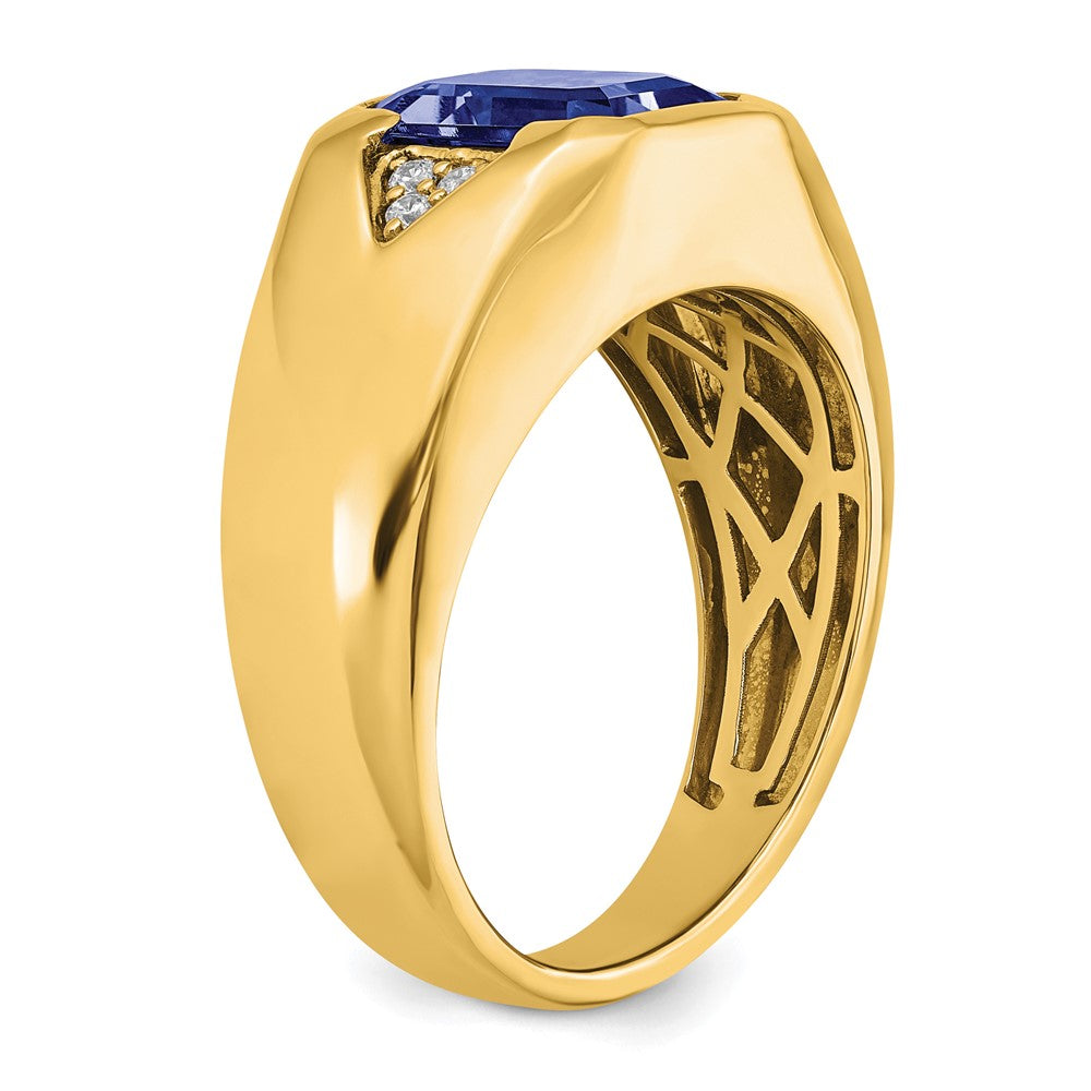 Men's Gemstone and Diamond Rings