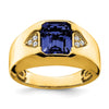 Men's Gemstone and Diamond Rings