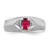 Men's Gemstone and Diamond Rings