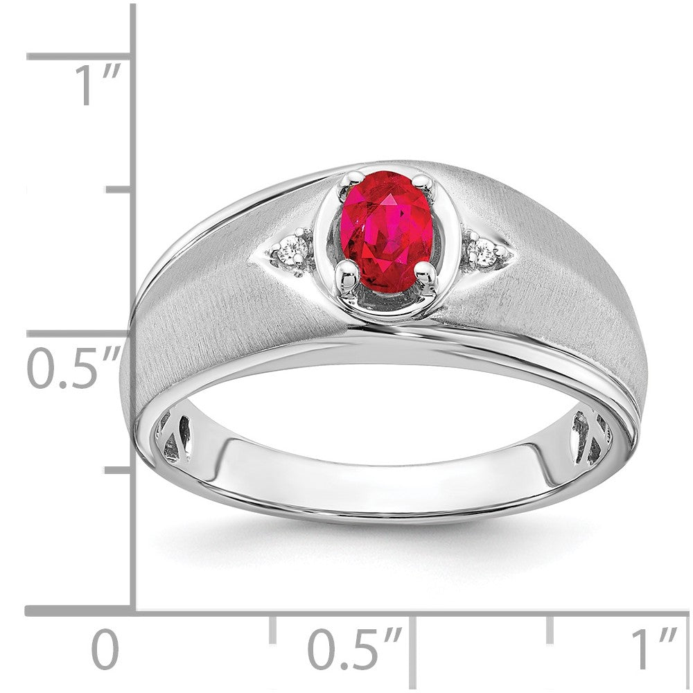 Men's Gemstone and Diamond Rings