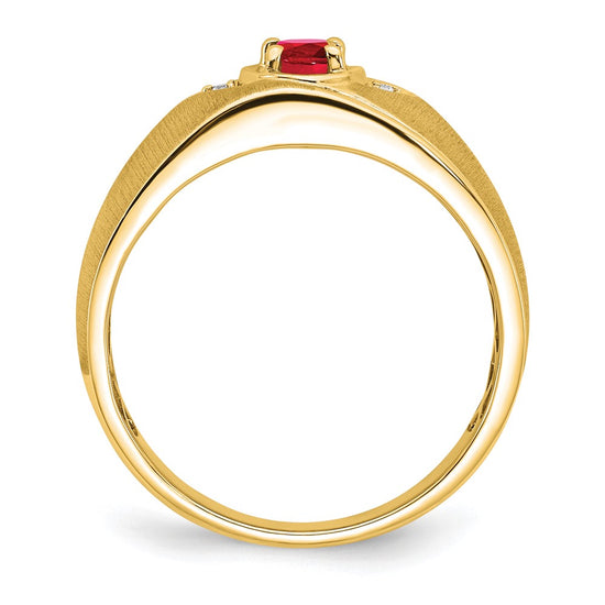 Men's Gemstone and Diamond Rings