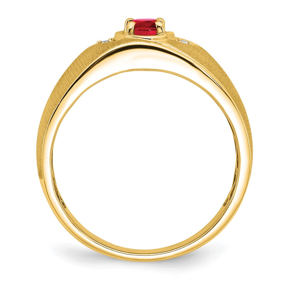 Men's Gemstone and Diamond Rings