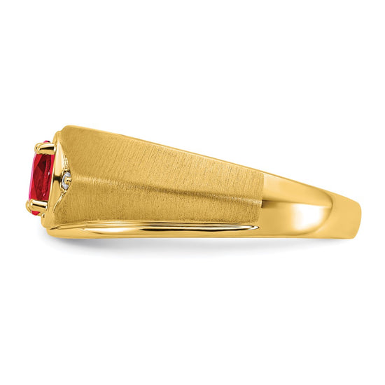 Men's Gemstone and Diamond Rings