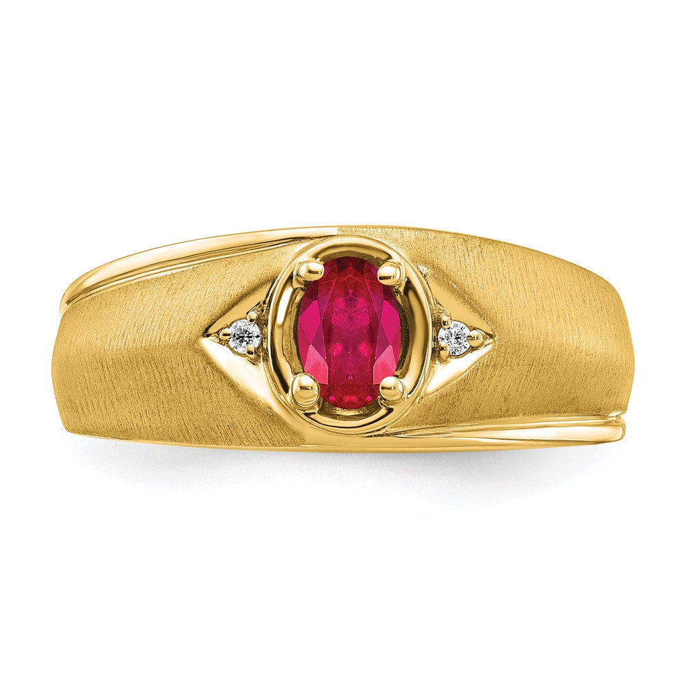 Men's Gemstone and Diamond Rings