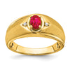 Men's Gemstone and Diamond Rings