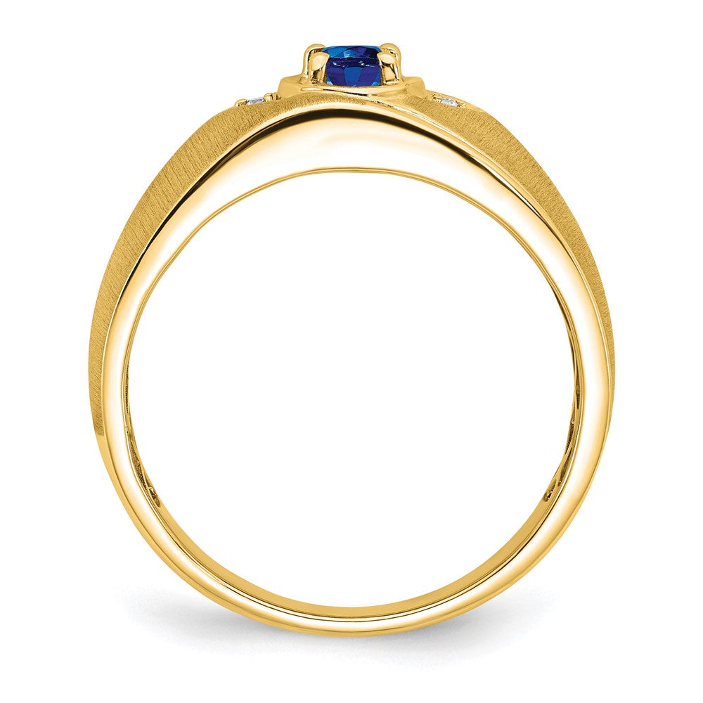Men's Gemstone and Diamond Rings