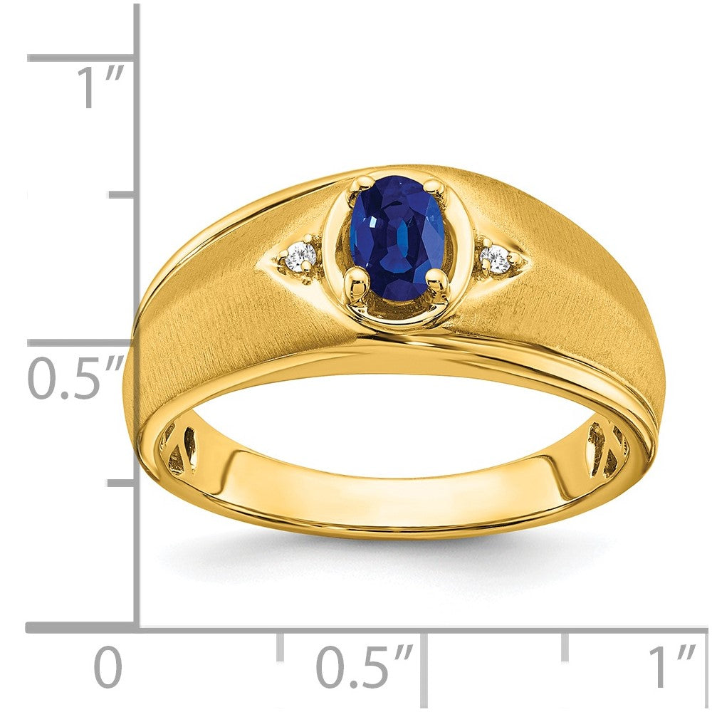 Men's Gemstone and Diamond Rings
