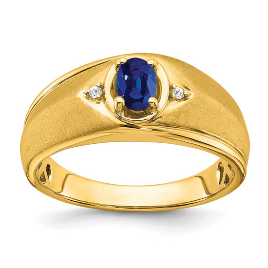 Men's Gemstone and Diamond Rings