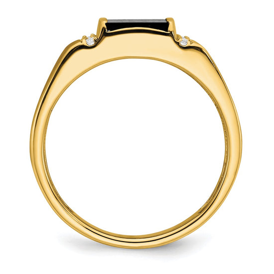 Men's Onyx & Diamond Rings