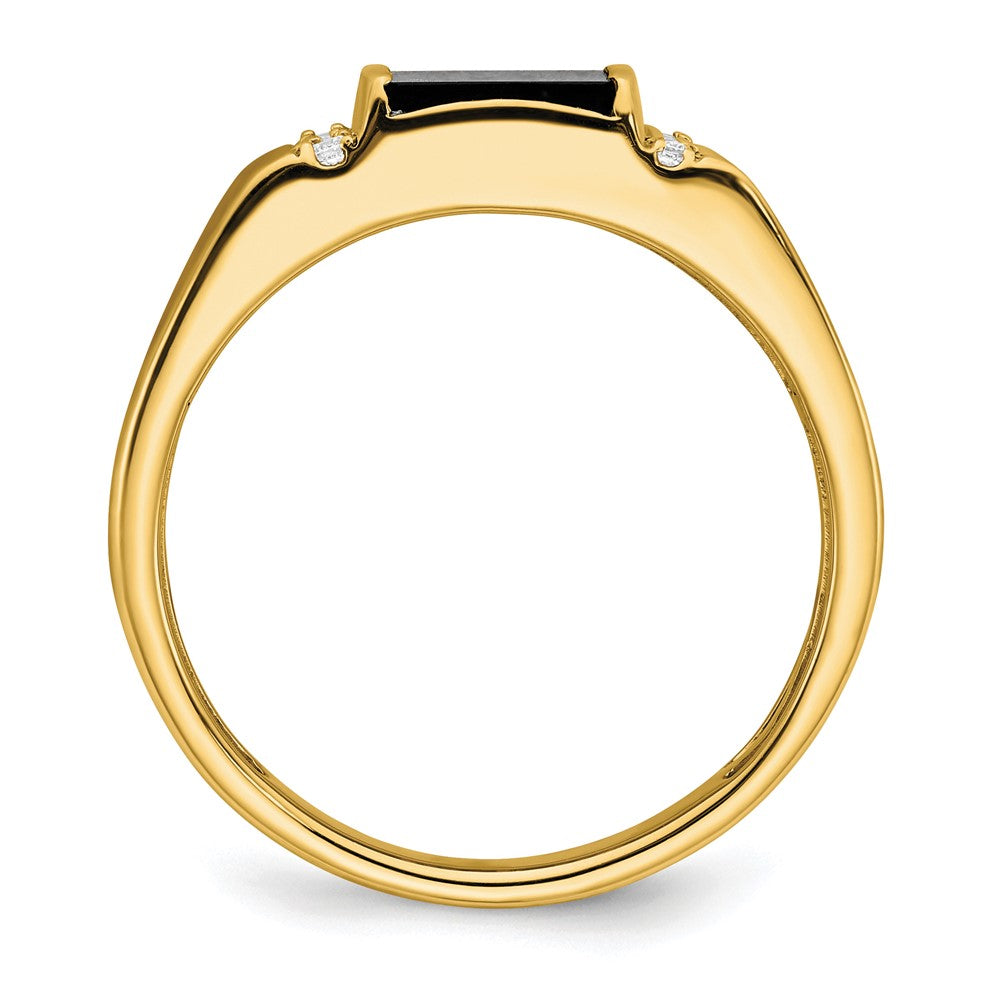 Men's Onyx & Diamond Rings