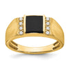 Men's Onyx & Diamond Rings