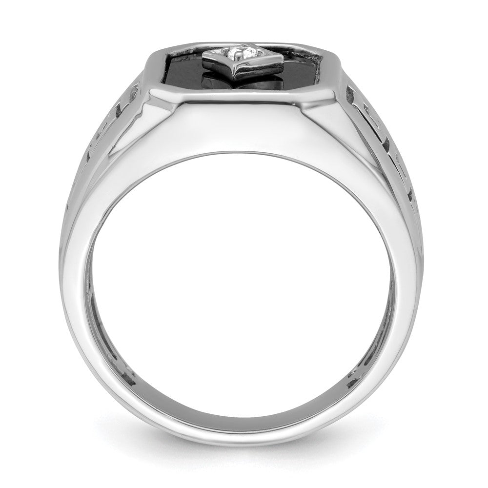 Men's Onyx & Diamond Rings