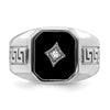 Men's Onyx & Diamond Rings