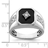 Men's Onyx & Diamond Rings