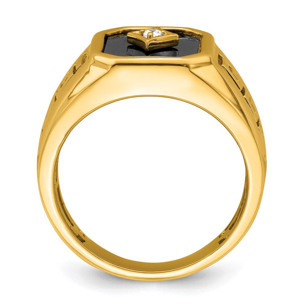 Men's Onyx & Diamond Rings