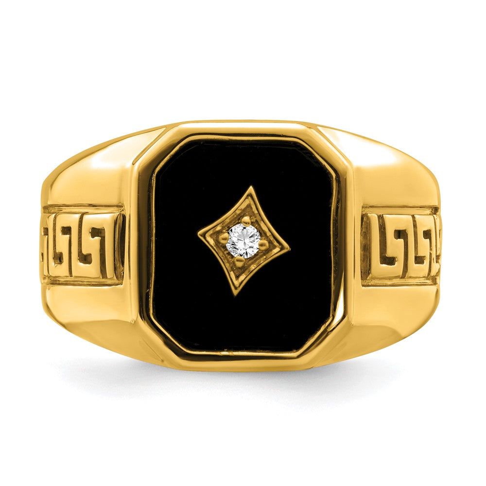 Men's Onyx & Diamond Rings