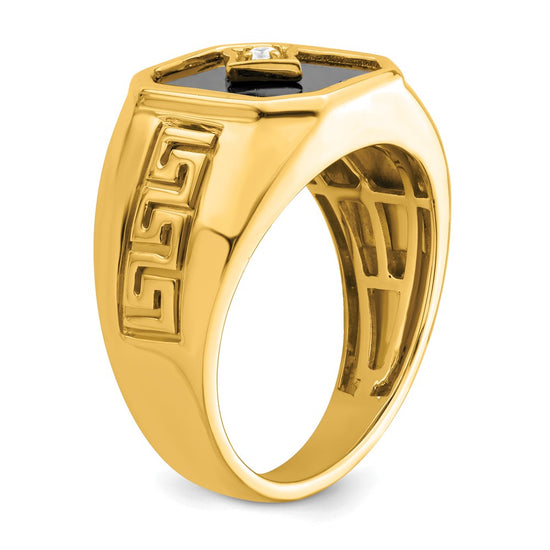 Men's Onyx & Diamond Rings