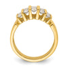 14k 1 carat Lab Grown Diamond VS/SI+ G+ Complete Fashion Band
