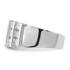 14k White Gold 2 carat Lab Grown Diamond VS/SI+ G+ Complete Fashion Band