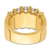 14k 2 carat Lab Grown Diamond VS/SI+ G+ Complete Fashion Band