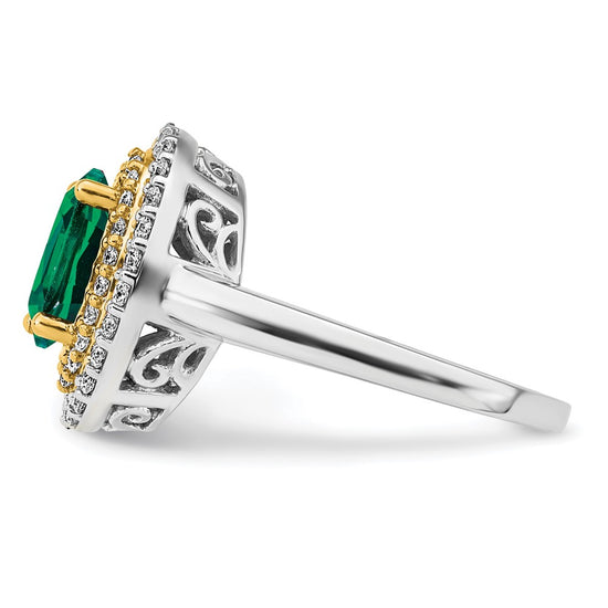 Lab Grown Diamond & Created Gemstone Rings