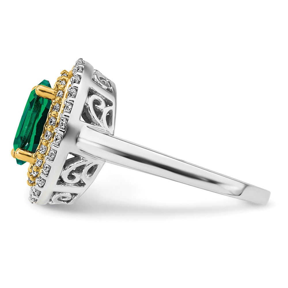 Lab Grown Diamond & Created Gemstone Rings