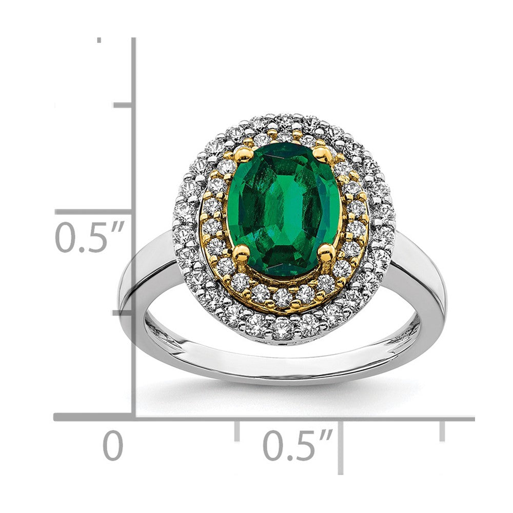 Lab Grown Diamond & Created Gemstone Rings