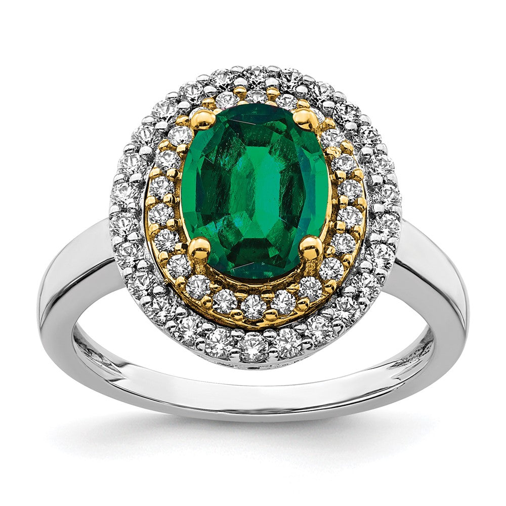 Lab Grown Diamond & Created Gemstone Rings