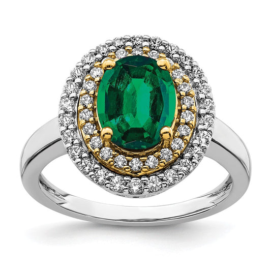 Lab Grown Diamond & Created Gemstone Rings