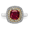 Lab Grown Diamond & Created Gemstone Rings