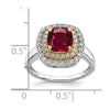 Lab Grown Diamond & Created Gemstone Rings