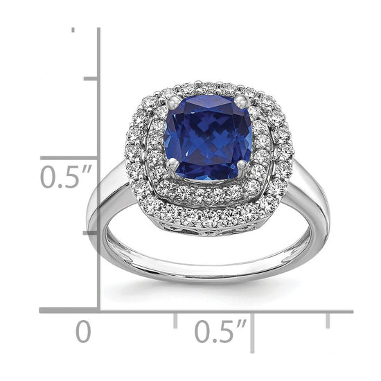 Lab Grown Diamond & Created Gemstone Rings