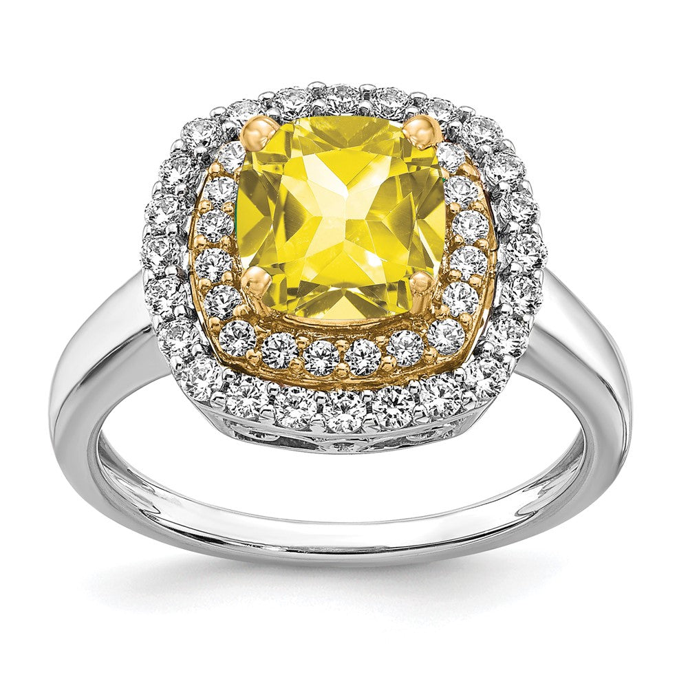 Lab Grown Diamond & Created Gemstone Rings