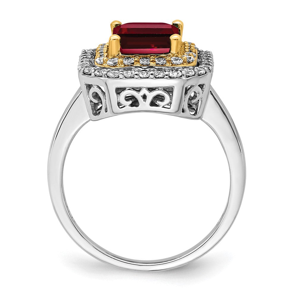 Lab Grown Diamond & Created Gemstone Rings