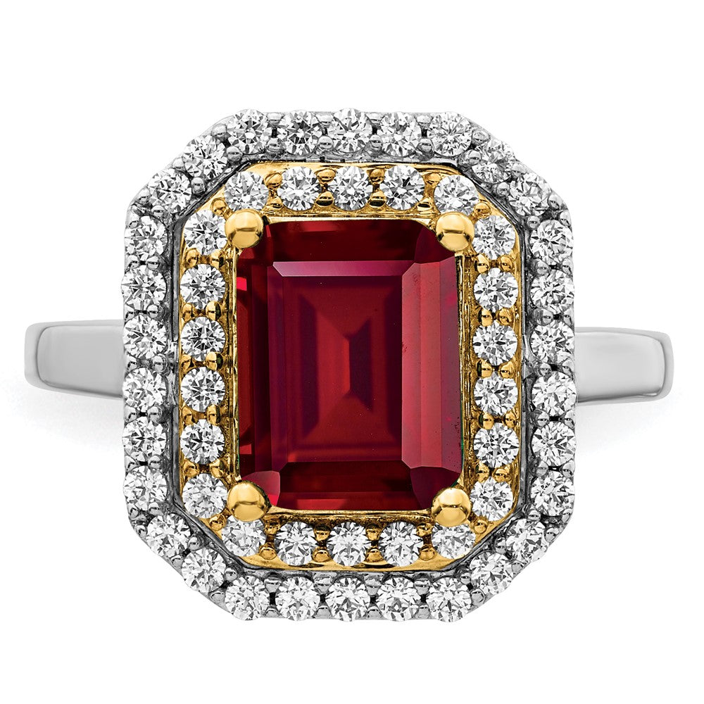 Lab Grown Diamond & Created Gemstone Rings