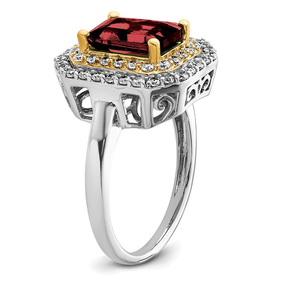 Lab Grown Diamond & Created Gemstone Rings