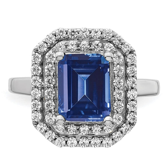 Lab Grown Diamond & Created Gemstone Rings
